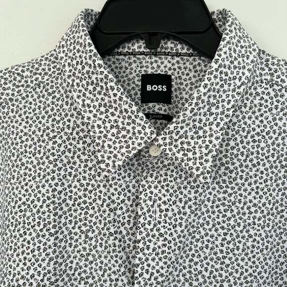 BOSS Slim Fit Short Sleeve Shirt